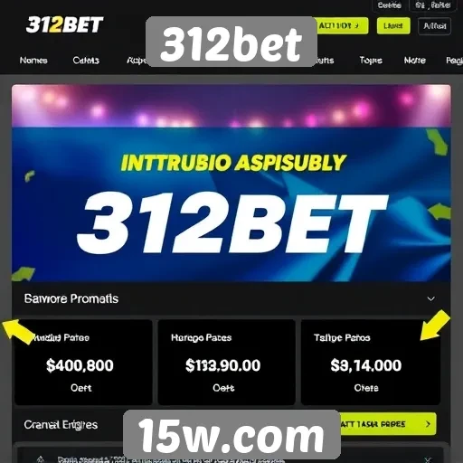 Promoções e bônus atraentes no 312bet